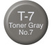 COPIC Ink Refill 21076104 T-7 - Toner Grey No.7