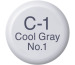 COPIC Ink Refill 2107612 C-1 - Cool Grey No.1
