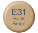 COPIC Ink Refill 21076123 E31 - Brick Beige