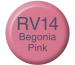 COPIC Ink Refill 21076128 RV14 - Begonia Pink