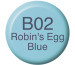 COPIC Ink Refill 21076134 B - 02 Robin´s Egg blue