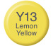 COPIC Ink Refill 2107621 Y13 - Lemon Yellow