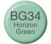 COPIC Ink Refill 21076219 BG34 - Horizon Green