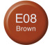 COPIC Ink Refill 21076244 E08 - Brown