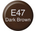 COPIC Ink Refill 21076245 E47 - Dark Brown