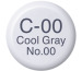 COPIC Ink Refill 2107630 C-00 - Cool Grey No.00