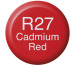 COPIC Ink Refill 2107631 R27 - Cadmium Red