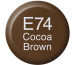 COPIC Ink Refill 21076331 E74 - Cocoa Brown