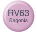 COPIC Ink Refill 21076359 RV63 - Begonia