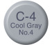 COPIC Ink Refill 2107682 C-4 - Cool Grey No.4
