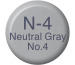 COPIC Ink Refill 2107690 N-4 - Neutral Grey No.4