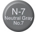 COPIC Ink Refill 2107693 N-7 - Neutral Grey No.7