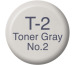 COPIC Ink Refill 2107699 T-2 - Toner Grey No.2
