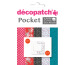 DECOPATCH Papier Pocket Nr. 2 DP002O 5 Blatt à 30x40cm