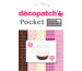DECOPATCH Papier Pocket Nr. 3 DP003O 5 Blatt à 30x40cm