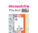 DECOPATCH Papier Pocket Nr. 14 DP014O 5 Blatt à 30x40cm