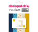 DECOPATCH Papier Pocket Nr. 15 DP015O 5 Blatt à 30x40cm