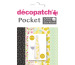 DECOPATCH Papier Pocket Nr. 17 DP017O 5 Blatt à 30x40cm