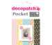 DECOPATCH Papier Pocket Nr. 22 DP022C 5 Blatt à 30x40cm