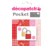 DECOPATCH Papier Pocket Nr. 28 DP028C 5 Blatt à 30x40cm
