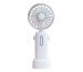 DELTACO Portable Neck Fan neck strap FT-776 White,Silver