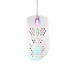 DELTACO Lightweight Gaming Mouse,RGB GAM108W White, WM75