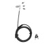 DICOTA Universal Security Cable Lock D31700 Masterkeyed anthracite