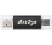 DISK2GO USB-Stick switch 32GB 30006592 Type-C USB 3.1 Type-A USB 3.0