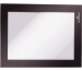 DURABLE Sichtfenster Duraframe 4870/01 schwarz, selbstklebend 2 Stk.