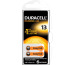 DURACELL Hörgeräte Batterie Easy Tab 13 PR48, ZincAir, 1.5V 6 Stück