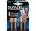 DURACELL Batterie Ultra Power MX1500 AA, LR6, 1.5V 4 Stück