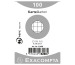 EXACOMPTA Karteikarten kariert 5mm A8 3208B weiss 100 Stück