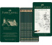 FABER-CA Bleistift 9000 8B-2H 119065 metallic, 12 Stück