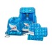 FUNKI Flexi-Bag Set Big Shark 6040.606 blau 5-teilig