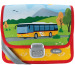 FUNKI Kindergarten-Tasche gelb 6020.006 Postauto 26x20x70cm
