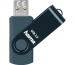 HAMA USB-Stick Rotate 182463 3.0, 32GB, 70MB/s, Petrol