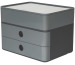 HAN Schubladenbox Allison 1100-19 2 Schubladen grau 26x19.5x19cm