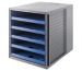 HAN Schubladenbox KARMA A4/C4 14018-16 blau, 5 Schubladen