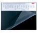 HANSA Schreibunterlage 41-6002.0 CalendarPad 65x50cm schwarz