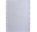 HWB Kunststoff-Register A4 03604.42 transparent 1-6
