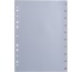 HWB Kunststoff-Register A4 03604.43 transparent 1-10