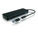 ICY BOX Dual Dockingstation black IB-DK4080 2xHDMI & DP, 3x USB 3.2, GBLAN