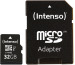 INTENSO Micro SDHC Card PREMIUM 32GB 3423480 with adapter, UHS-1