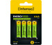 INTENSO Energy Eco 850mAh AAA HR03 7505114 Rechargeable 4pcs blister
