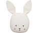 JABADABAD Kissen Hase K107 weiss 25x45cm