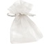 KNORR Organzasäckchen 13x10cm 216399517 weiss