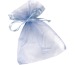 KNORR Organzasäckchen 13x10cm 216399576 blau
