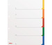 KOLMA Register LongLife A4 XL 19.407.20 mehrfarbig, blanko 5-teilig