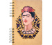 KOMONI Notizbuch Frida Kahlo A5 FRI-FACE5 blanko 90 Blatt