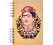 KOMONI Notizbuch Frida Kahlo A5 FRI-FACE5 liniert 90 Blatt